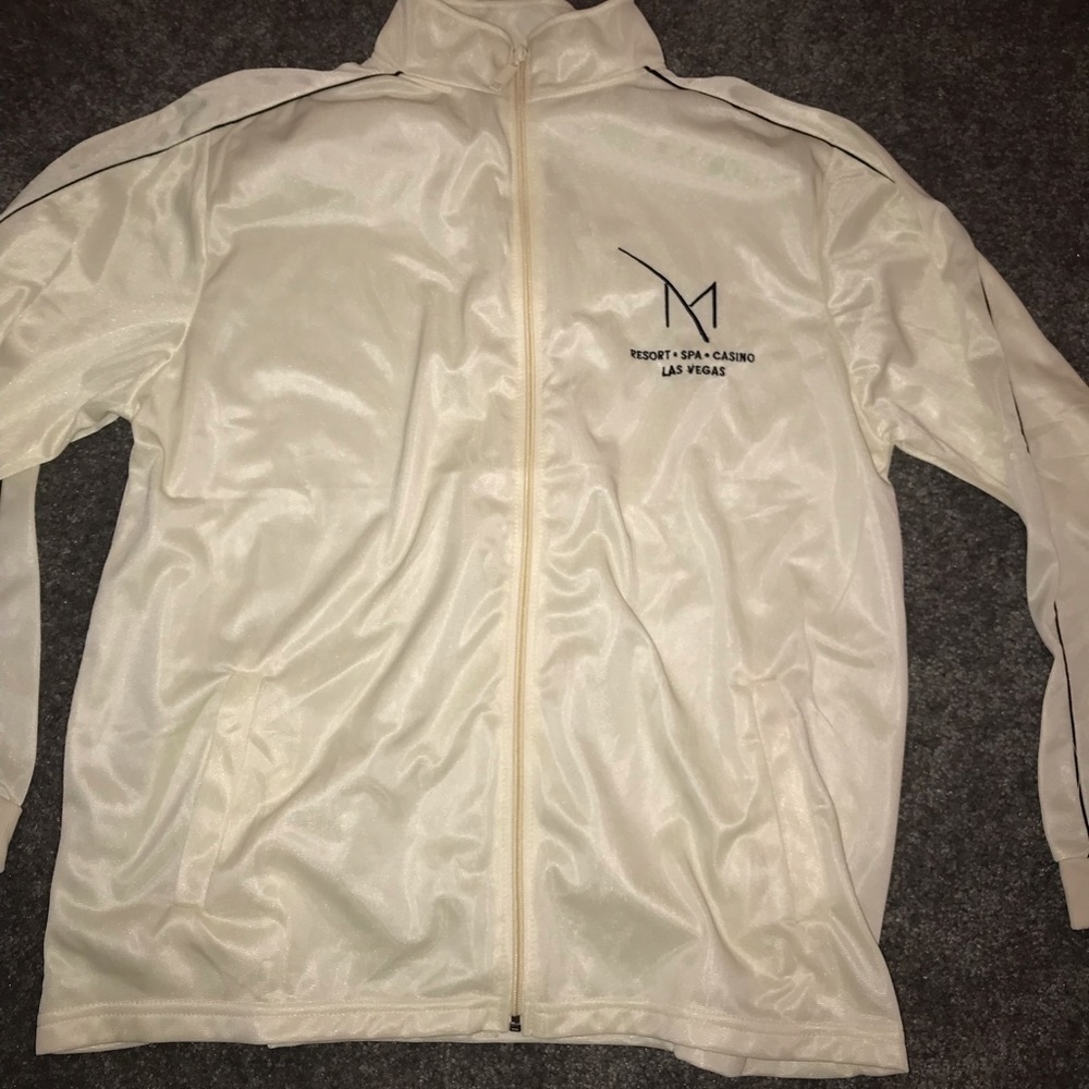 Cream Track Jacket